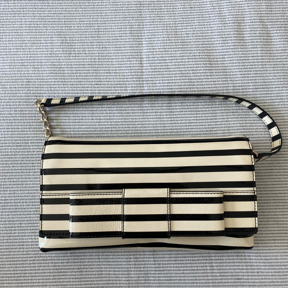 BN KATE SPADE STRIPED SHOULDER BAG